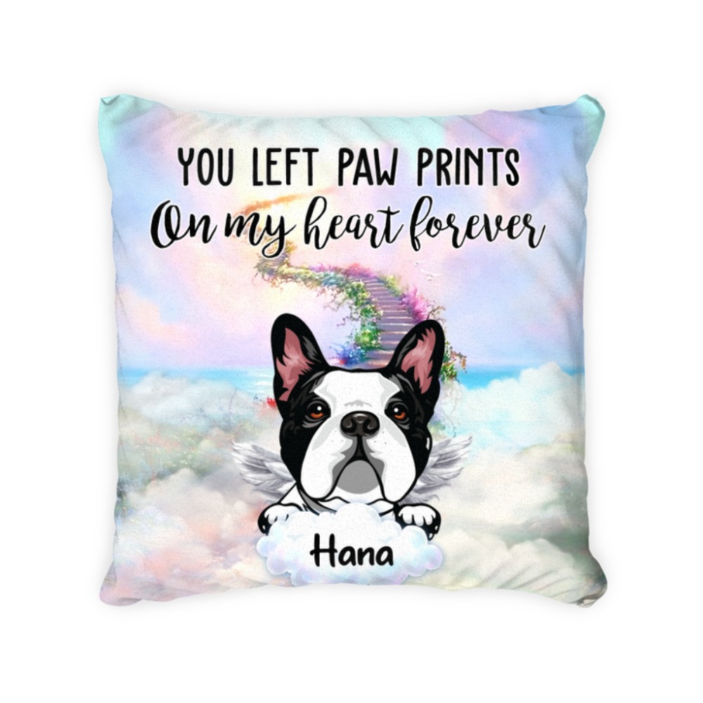 pillow with pets face